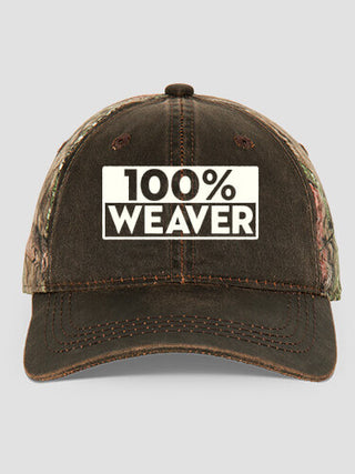 100 Percent : Embroidered 2-Tone Camo Hats