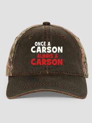 Always : Embroidered 2-Tone Camo Hats