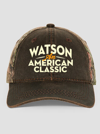 American Classic : Embroidered 2-Tone Camo Hats