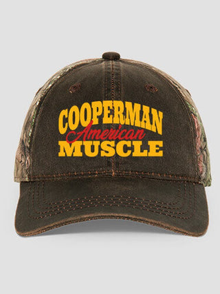 American Muscle Car : Embroidered 2-Tone Camo Hats