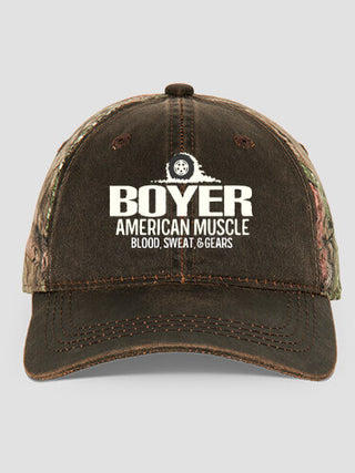 American Muscle : Embroidered 2-Tone Camo Hats