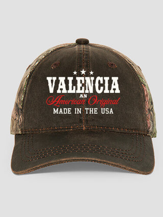 American Original : Embroidered 2-Tone Camo Hats