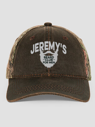 Beard Club : Embroidered 2-Tone Camo Hats