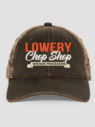 Chop Shop : Embroidered 2-Tone Camo Hats