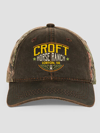 Classic Horse Ranch : Embroidered 2-Tone Camo Hats