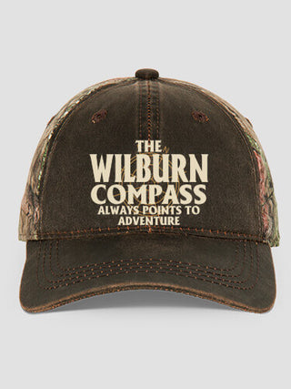 Compass : Embroidered 2-Tone Camo Hats