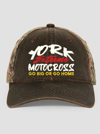 Extreme Motocross : Embroidered 2-Tone Camo Hats