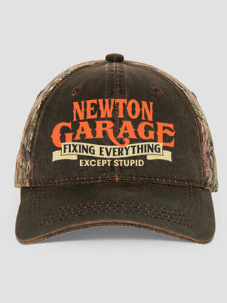 Fixing Everything Garage : Embroidered 2-Tone Camo Hats