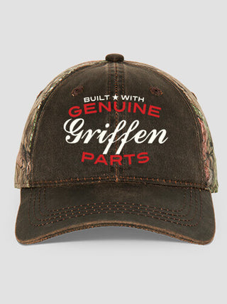 Genuine Parts : Embroidered 2-Tone Camo Hats