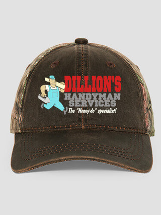 Handyman : Embroidered 2-Tone Camo Hats