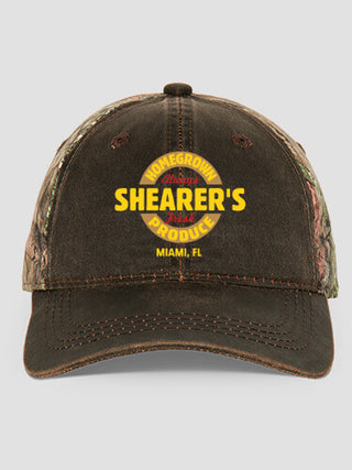 Homegrown Produce : Embroidered 2-Tone Camo Hats