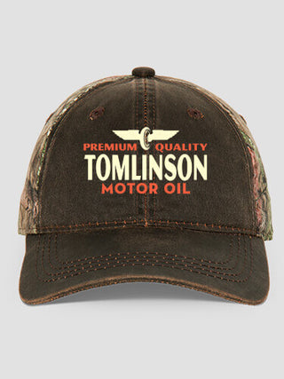 Motor Oil : Embroidered 2-Tone Camo Hats