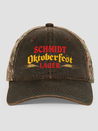 Oktoberfest Lager : Embroidered 2-Tone Camo Hats