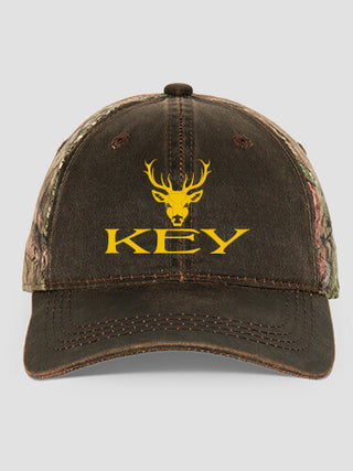 Old Stag : Embroidered 2-Tone Camo Hats