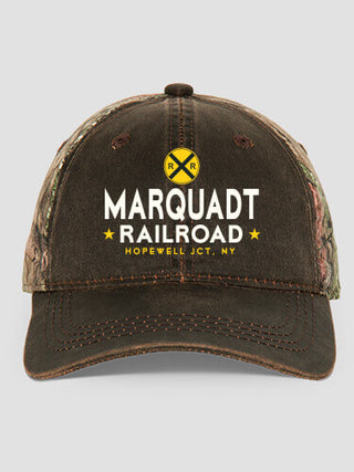 Railroad : Embroidered 2-Tone Camo Hats