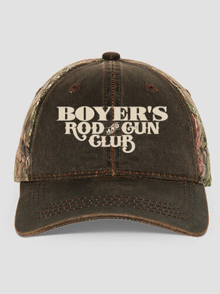 Rod and Gun Club : Embroidered 2-Tone Camo Hats