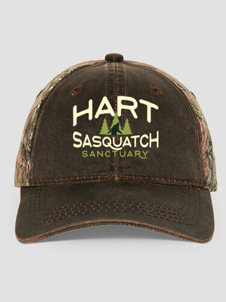 Sasquatch Sanctuary : Embroidered 2-Tone Camo Hats