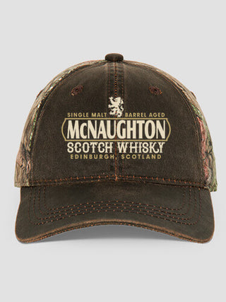 Scotch Whisky : Embroidered 2-Tone Camo Hats