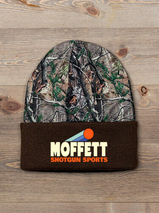 Shotgun Sports : Embroidered 2-Tone Camo Cuffed Beanie