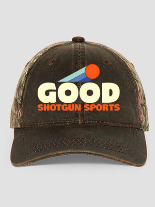 Shotgun Sports : Embroidered 2-Tone Camo Hats