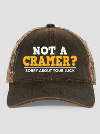 Sorry About Your Luck : Embroidered 2-Tone Camo Hats