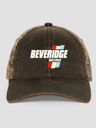 Vintage Motors : Embroidered 2-Tone Camo Hats