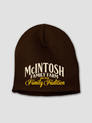 Farming Family Tradition : Embroidered Beanies