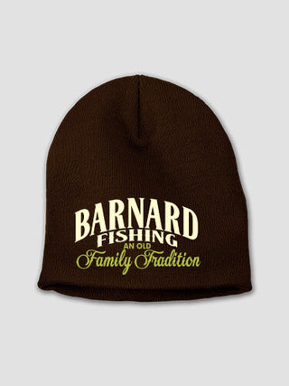 Fishing Family Tradition : Embroidered Beanies