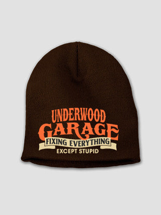 Fixing Everything Garage : Embroidered Beanies