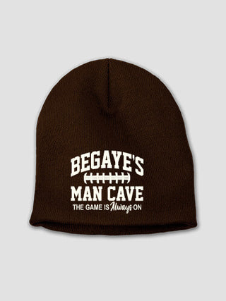 Football Man Cave : Embroidered Beanies