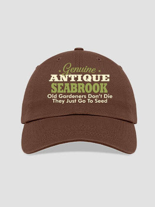 Genuine Antique Gardener : Embroidered Baseball Hats