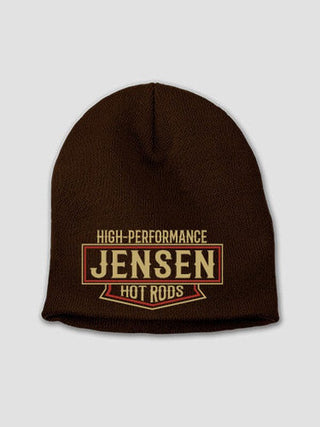 High-Performance Hot Rods : Embroidered Beanies