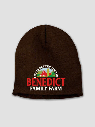 Life Is Better Farm : Embroidered Beanies