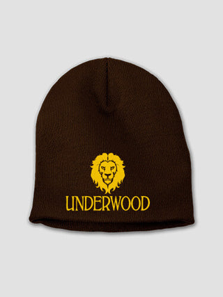 Lion : Embroidered Beanies