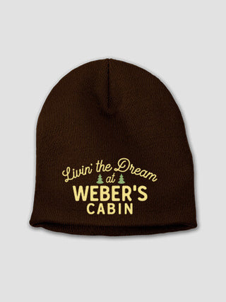Livin' The Dream Cabin : Embroidered Beanies