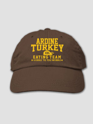 Turkey Eating Team : Embroidered Baseball Hats