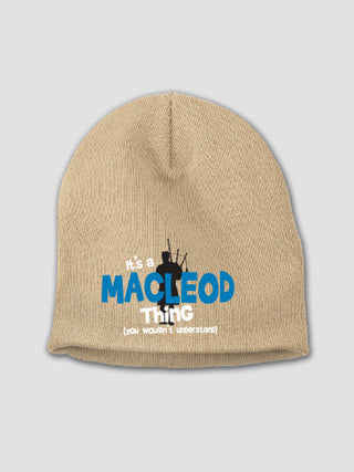 Scottish Thing : Embroidered Beanies