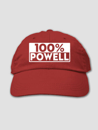 100 Percent : Embroidered Baseball Hats
