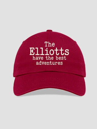 Best Adventures : Embroidered Baseball Hats