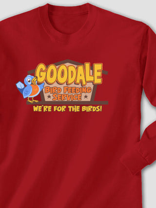 Bird Feeding Service : Printed Long Sleeves