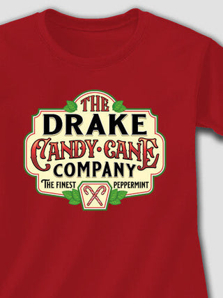 Candy Cane Company : Adult Ladies Fitted T-Shirt