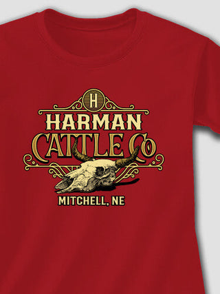 Cattle Company : Adult Ladies Fitted T-Shirt
