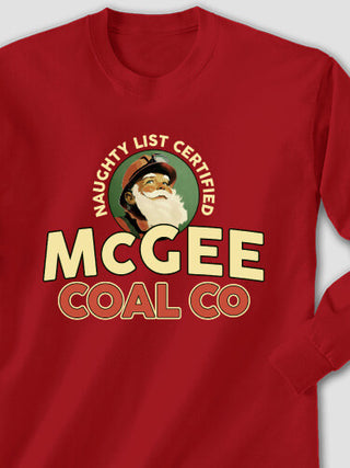 Christmas Coal Company : Printed Long Sleeves