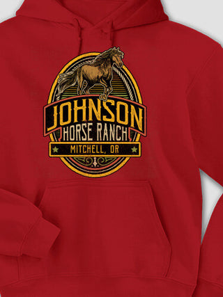 Classic Horse Ranch : Printed Hoodies