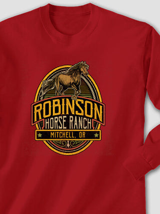 Classic Horse Ranch : Printed Long Sleeves