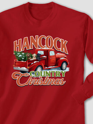 Country Christmas : Printed Long Sleeves