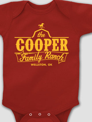 Family Ranch : Printed Baby Bodysuits