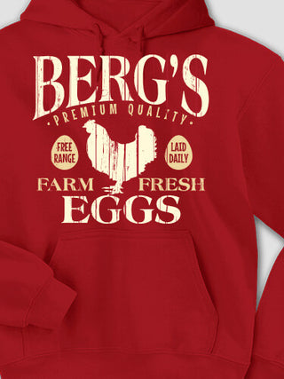 Farm Fresh Eggs : Printed Hoodies