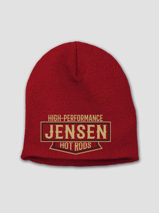 High-Performance Hot Rods : Embroidered Beanies