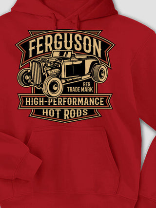 High-Performance Hot Rods : Printed Hoodies
